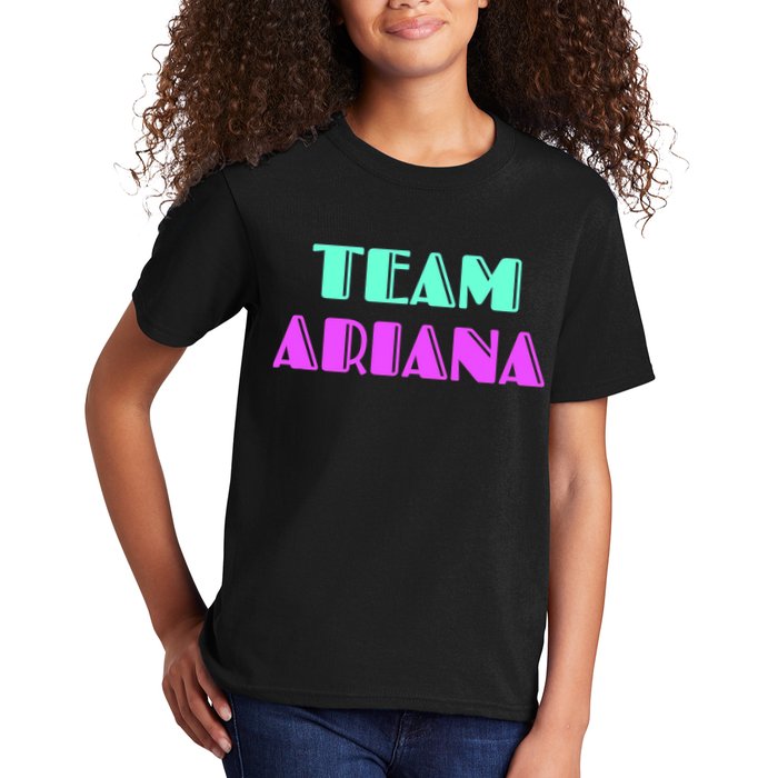 Cheer For Ariana, Show Support Be On Team Ariana | 90s Style Kids T-Shirt