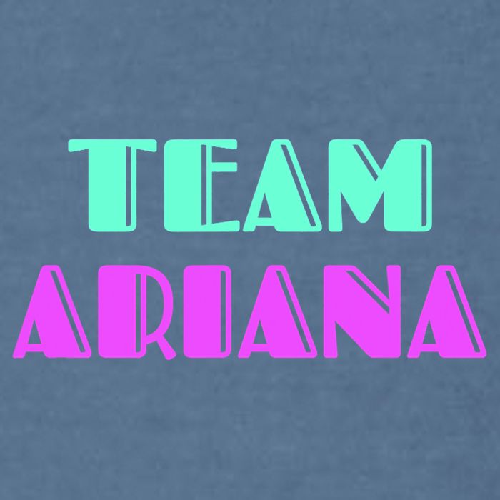 Cheer For Ariana, Show Support Be On Team Ariana | 90s Style Garment-Dyed Sweatshirt