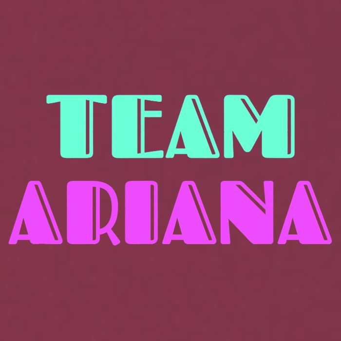 Cheer For Ariana, Show Support Be On Team Ariana | 90s Style 16oz Travel Tumbler
