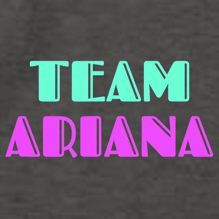 Cheer For Ariana, Show Support Be On Team Ariana | 90s Style Vector Backpack
