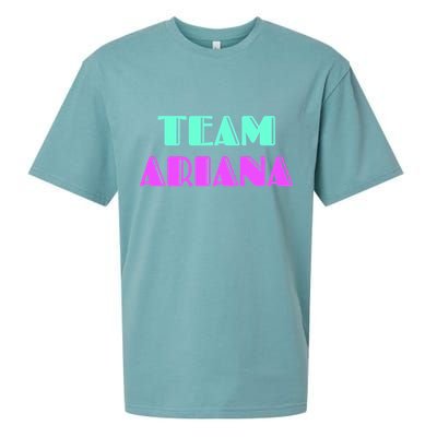 Cheer For Ariana, Show Support Be On Team Ariana | 90s Style Sueded Cloud Jersey T-Shirt