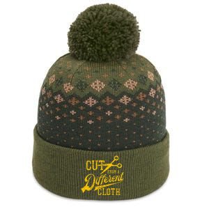 Cut From A Different Cloth Urban Hip Hop The Baniff Cuffed Pom Beanie