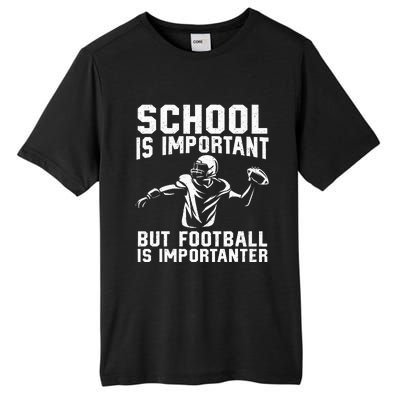 Cute Football Art For American Football Player Tall Fusion ChromaSoft Performance T-Shirt