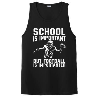 Cute Football Art For American Football Player PosiCharge Competitor Tank