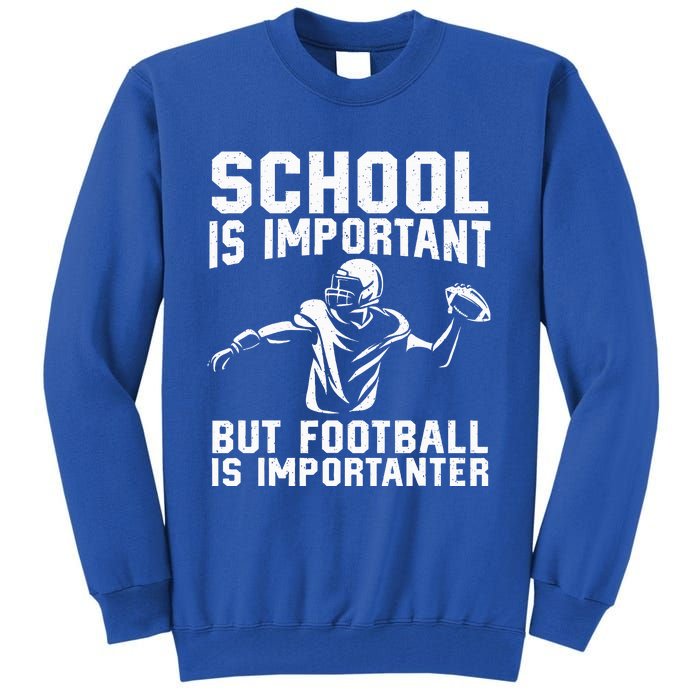 Cute Football Art For American Football Player Tall Sweatshirt