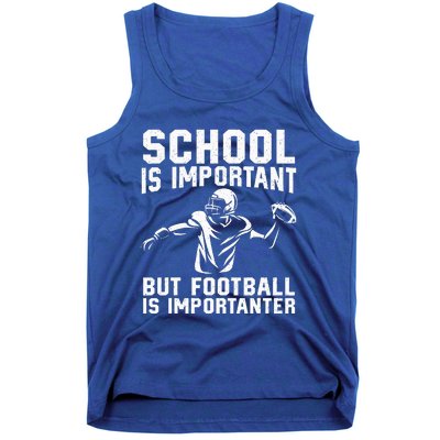 Cute Football Art For American Football Player Tank Top