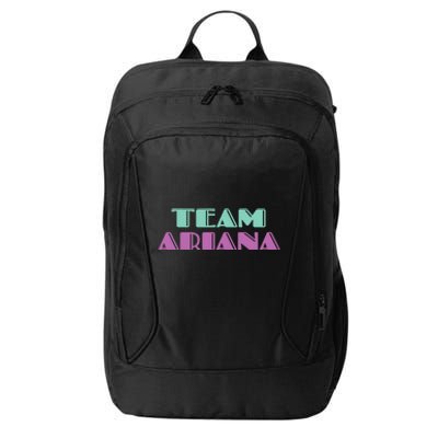 Cheer for Ariana, Show Support Be On Team Ariana | 90s Style City Backpack