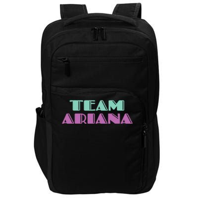 Cheer for Ariana, Show Support Be On Team Ariana | 90s Style Impact Tech Backpack