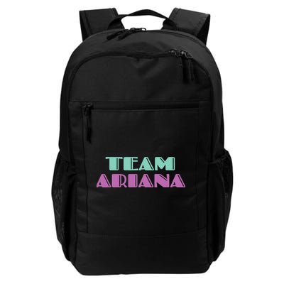 Cheer for Ariana, Show Support Be On Team Ariana | 90s Style Daily Commute Backpack