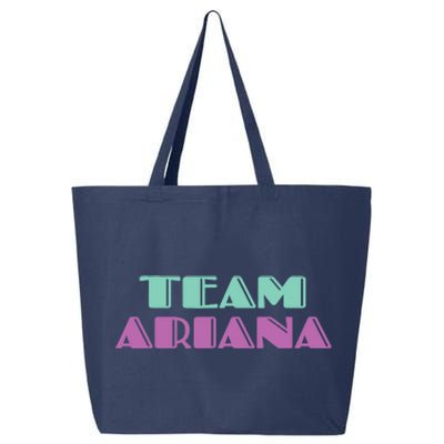 Cheer for Ariana, Show Support Be On Team Ariana | 90s Style 25L Jumbo Tote