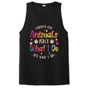 Caring For Animals Isnt What I Do Its Who Animal Rescue PosiCharge Competitor Tank