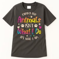 Caring For Animals Isnt What I Do Its Who Animal Rescue Tall T-Shirt