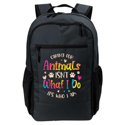 Caring For Animals Isnt What I Do Its Who Animal Rescue Daily Commute Backpack