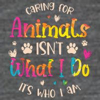 Caring For Animals Isnt What I Do Its Who Animal Rescue Sustainable Beanie