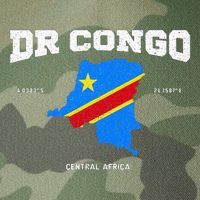 Congolese Flag And Map Dr. Congo Coordinates Legacy Tie Dye Trucker Hat