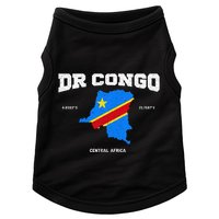 Congolese Flag And Map Dr. Congo Coordinates Doggie Tank