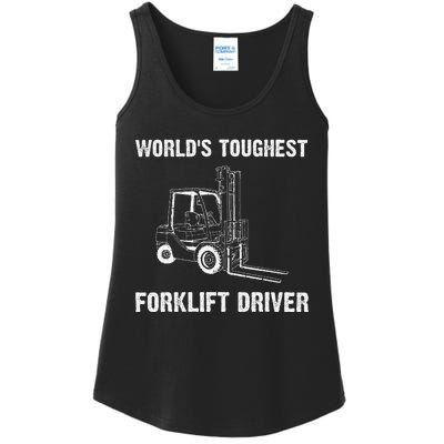 Cool Forklift Art For Fork Lift Certified Operator Ladies Essential Tank