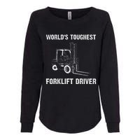 Cool Forklift Art For Fork Lift Certified Operator Womens California Wash Sweatshirt