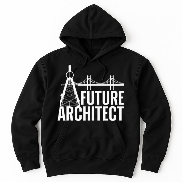 Cool Future Architect Art Architecture Student Hoodie