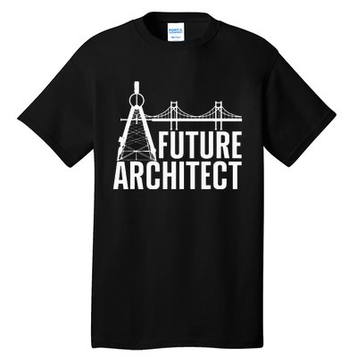 Cool Future Architect Art Architecture Student Tall T-Shirt