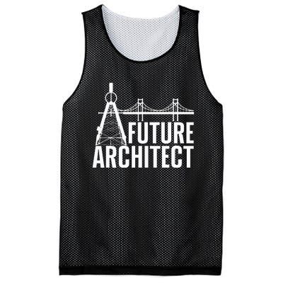 Cool Future Architect Art Architecture Student Mesh Reversible Basketball Jersey Tank