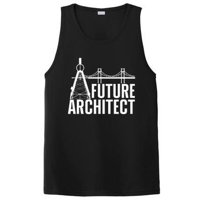 Cool Future Architect Art Architecture Student PosiCharge Competitor Tank