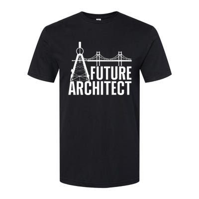 Cool Future Architect Art Architecture Student Softstyle CVC T-Shirt