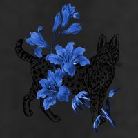 Cat Flower Art Cute Adult Drive Performance Visor
