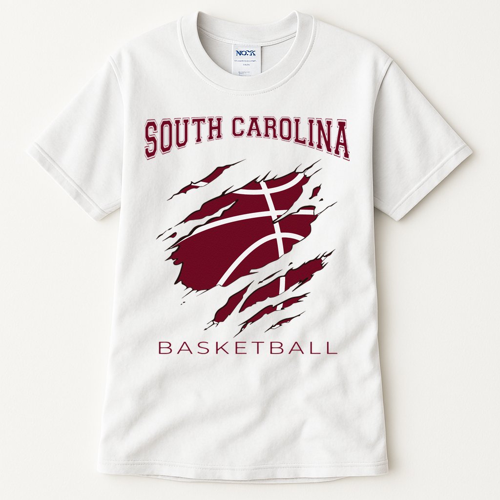 Carolinas Fan Apparel Hoops Gear South Carolina Basketball Tall T-Shirt