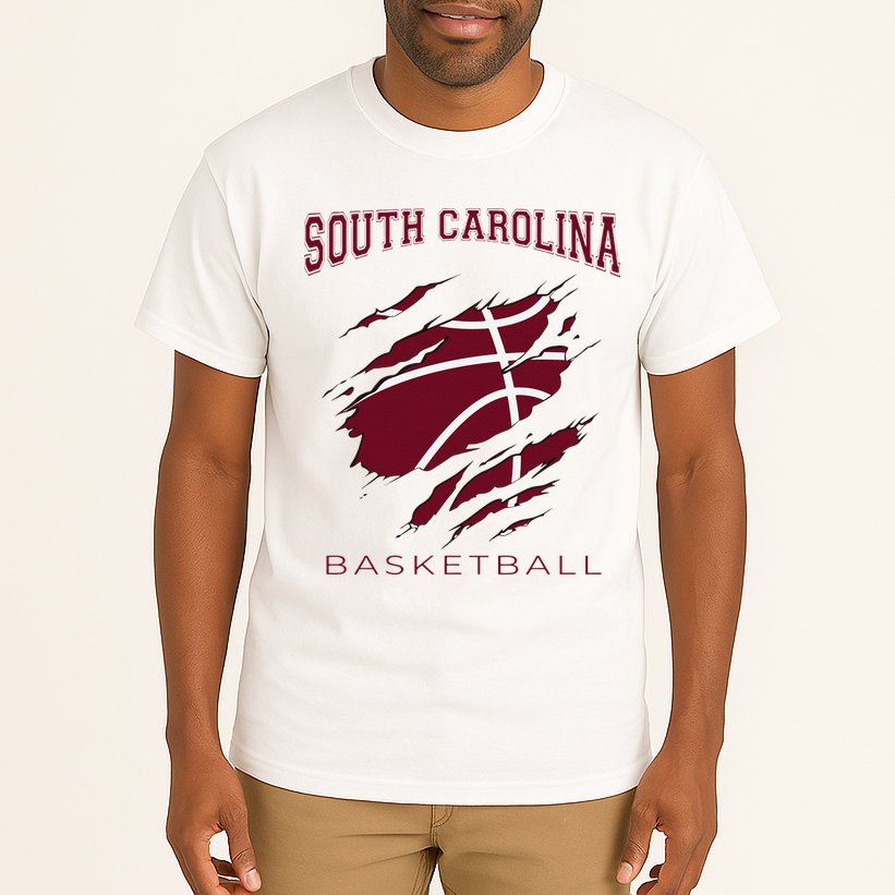 Carolinas Fan Apparel Hoops Gear South Carolina Basketball Tall T-Shirt