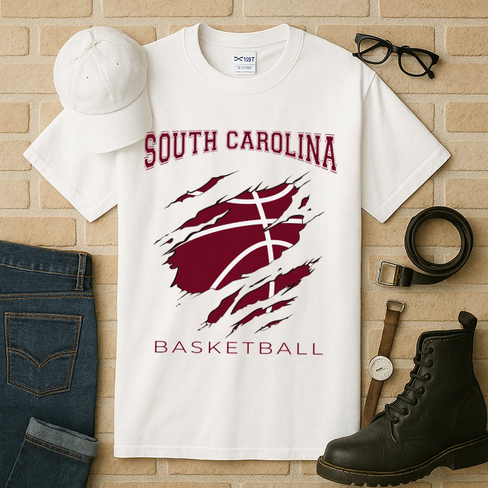 Carolinas Fan Apparel Hoops Gear South Carolina Basketball Tall T-Shirt