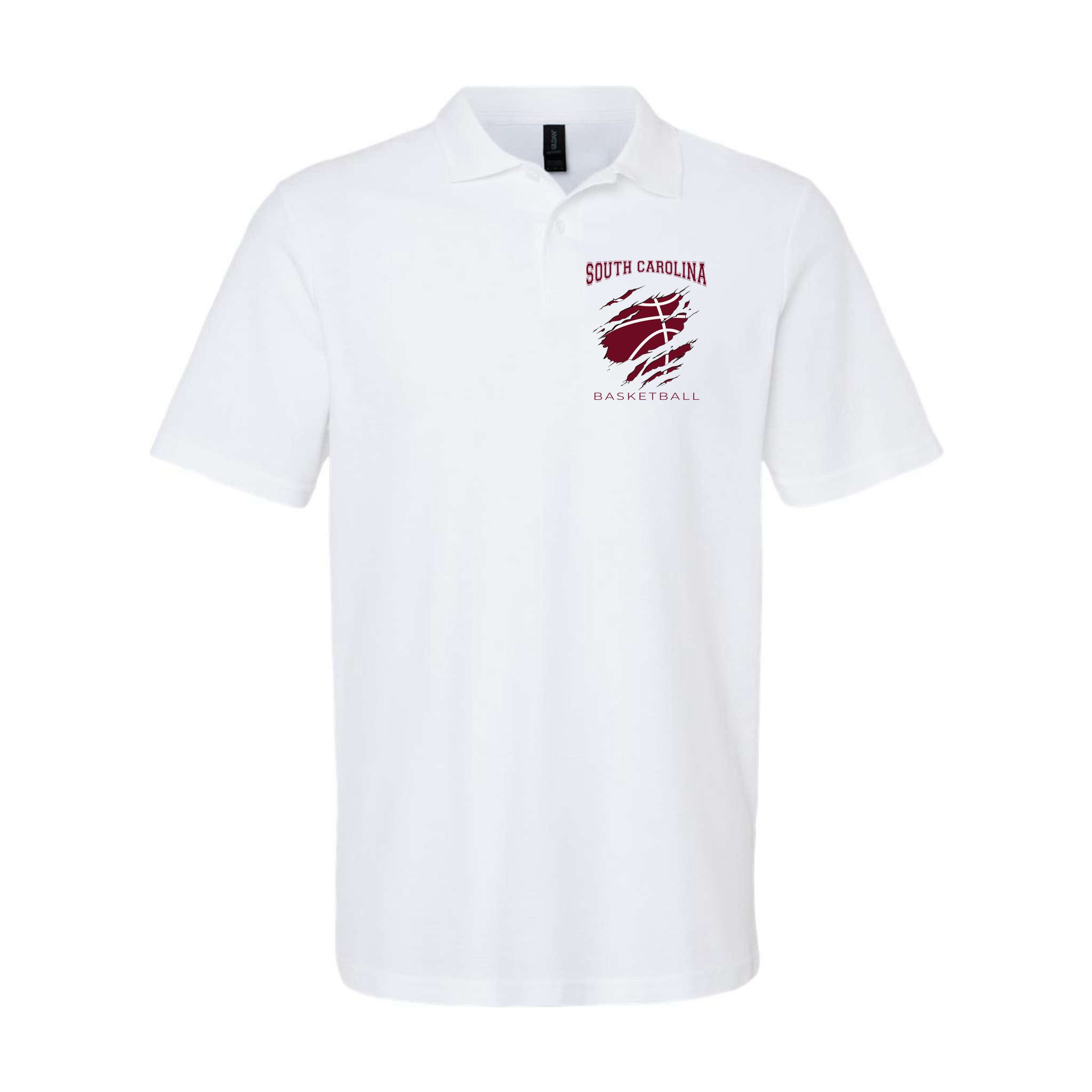 Carolinas Fan Apparel Hoops Gear South Carolina Basketball Polo