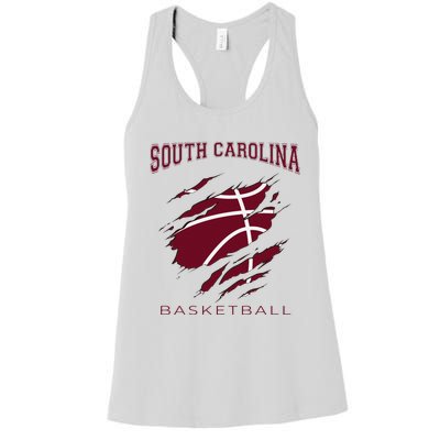 Carolinas Fan Apparel Hoops Gear South Carolina Basketball Women's Racerback Tank