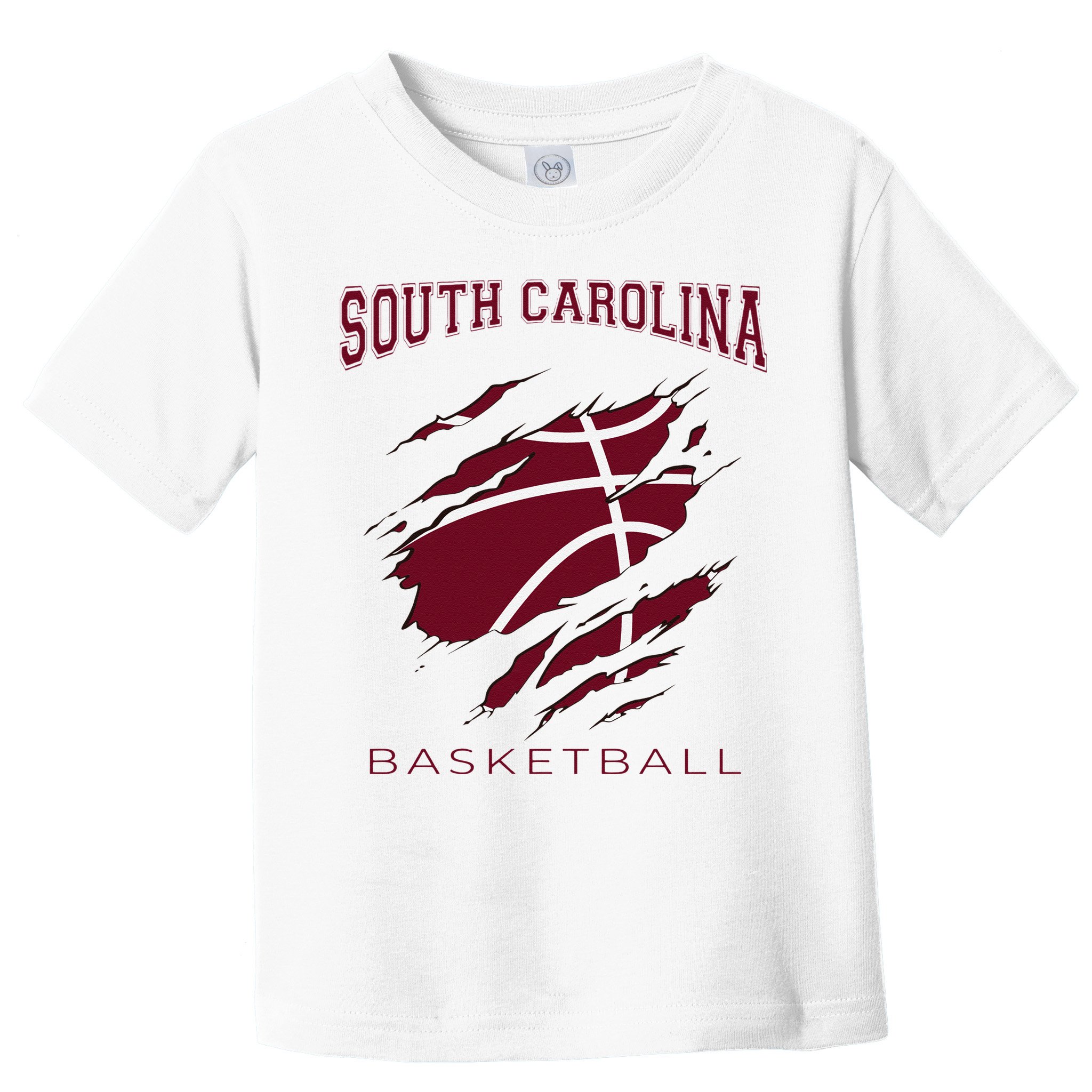 Carolinas Fan Apparel Hoops Gear South Carolina Basketball Toddler T-Shirt