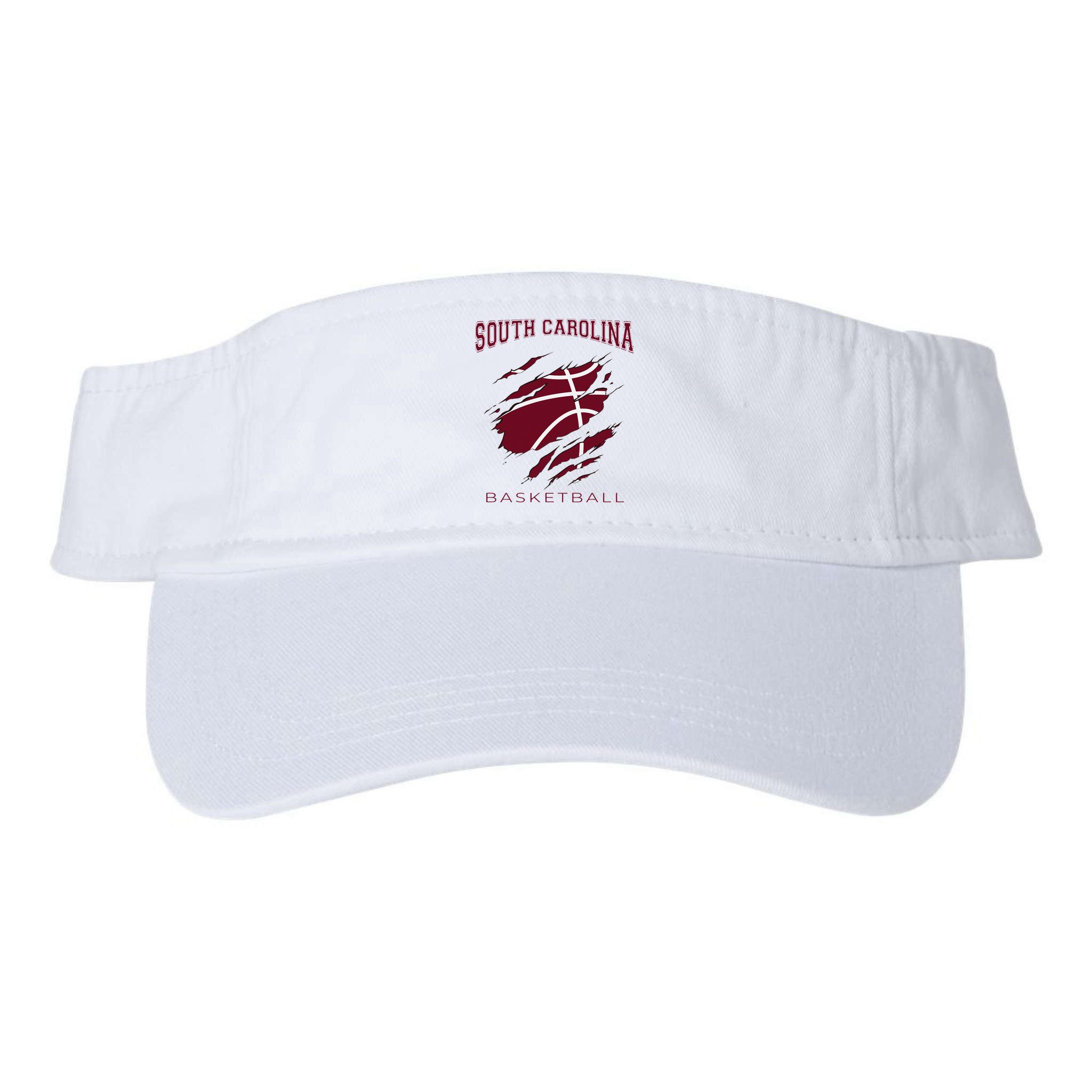 Carolinas Fan Apparel Hoops Gear South Carolina Basketball Visor
