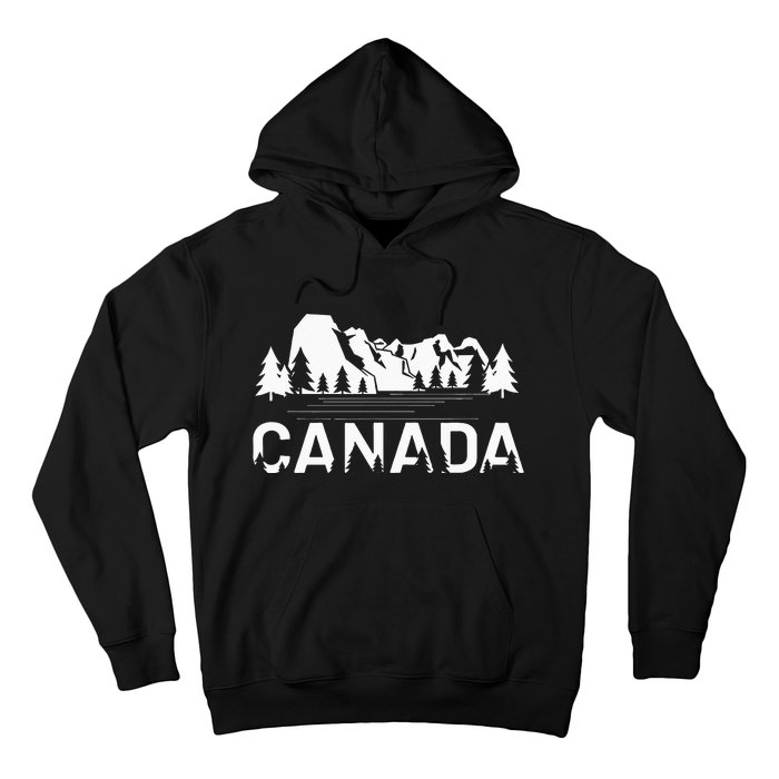 Canada Forest And Mountains Lake Louise Alberta Souvenir Hoodie