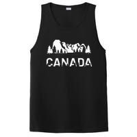 Canada Forest And Mountains Lake Louise Alberta Souvenir PosiCharge Competitor Tank