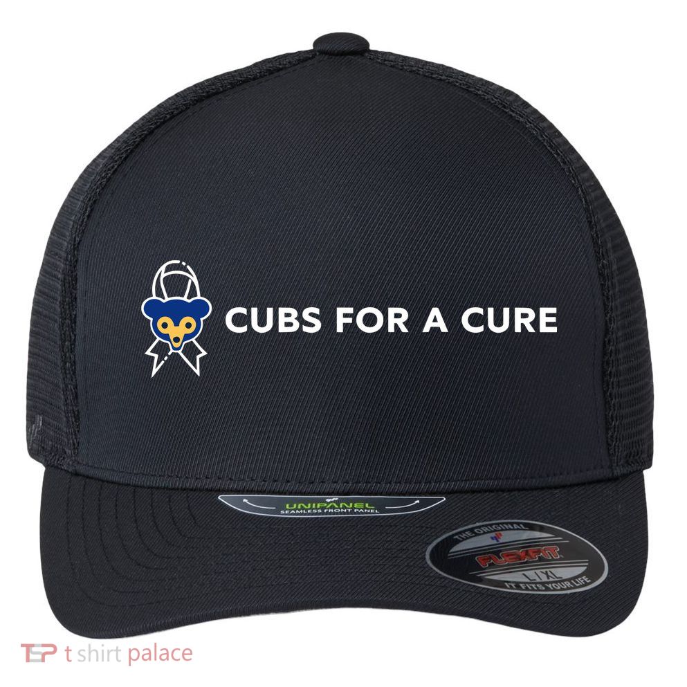 Cubs For A Cure Flexfit Unipanel Trucker Cap
