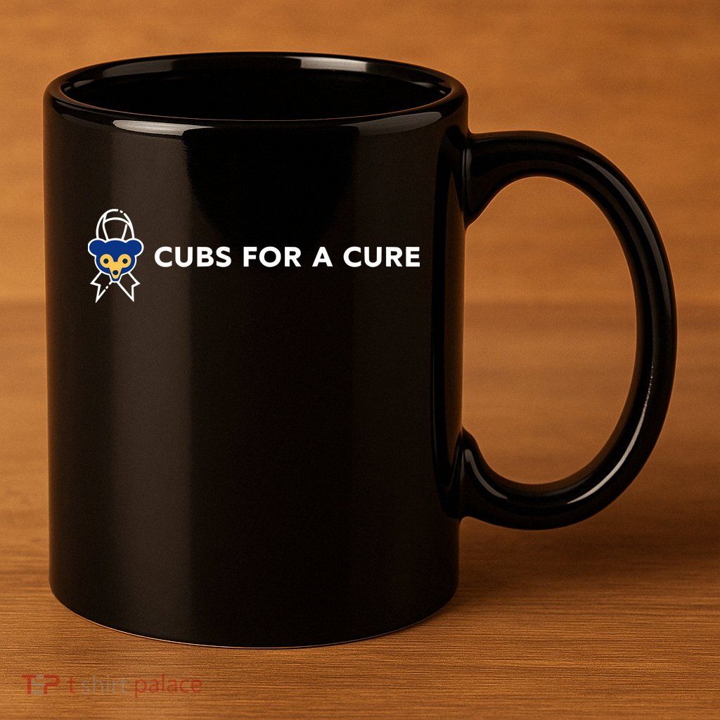 Cubs For A Cure 11oz C Handle Ceramic Mug
