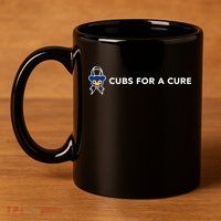 Cubs For A Cure 11oz C Handle Ceramic Mug