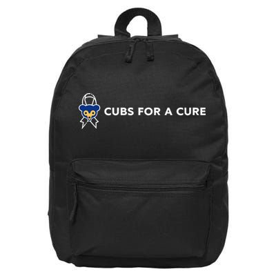 Cubs For A Cure 16 in Basic Backpack