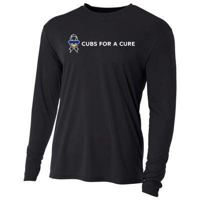 Cubs For A Cure Cooling Performance Long Sleeve Crew