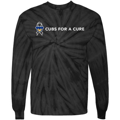 Cubs For A Cure Tie-Dye Long Sleeve Shirt