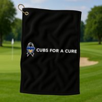 Cubs For A Cure Golf Towel