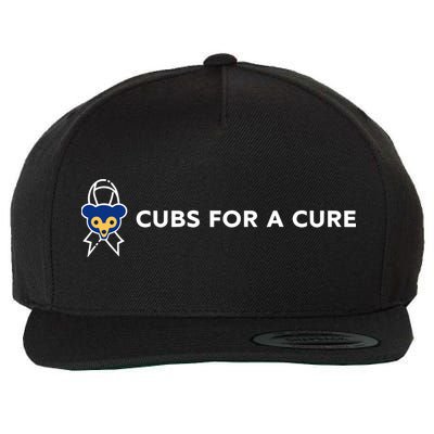 Cubs For A Cure Wool Snapback Cap