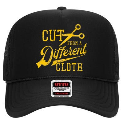 Cut From A Different Cloth Urban Hip Hop High Crown Mesh Back Trucker Hat