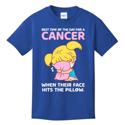 Cancer Facts Astrology Horoscope Zodiac Sign Birthday Gift Kids T-Shirt