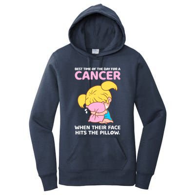 Cancer Facts Astrology Horoscope Zodiac Sign Birthday Gift Women's Pullover Hoodie