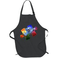Cool Funny Autism Awareness Galaxy Puzzle Piece Astronaut Apron