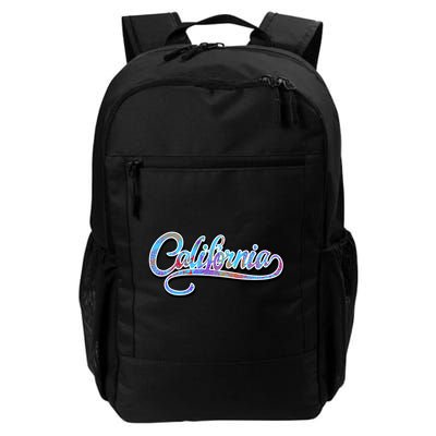 California Flower And Palm Backpack